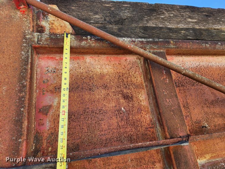 image for item MK9405 2018 Shop built  end dump pup trailer