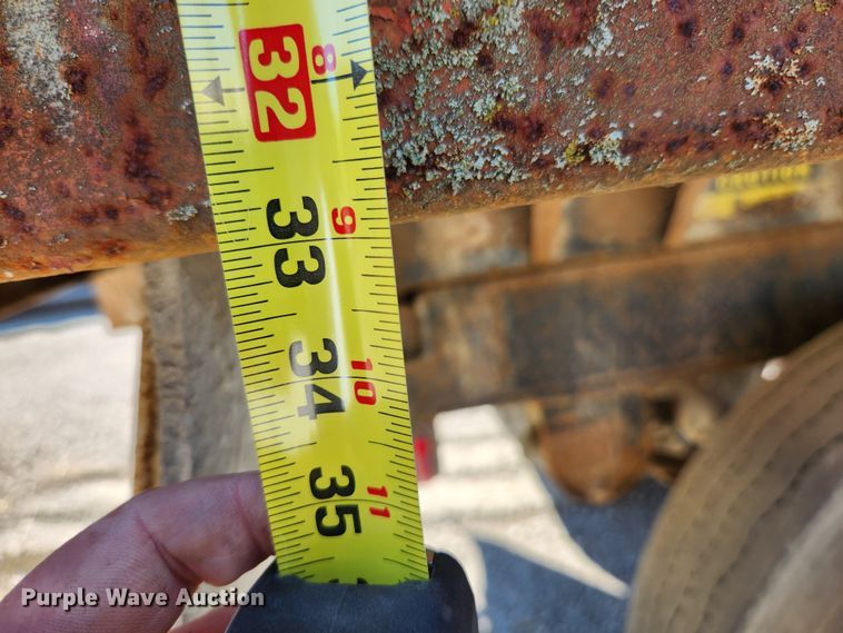 image for item MK9405 2018 Shop built  end dump pup trailer