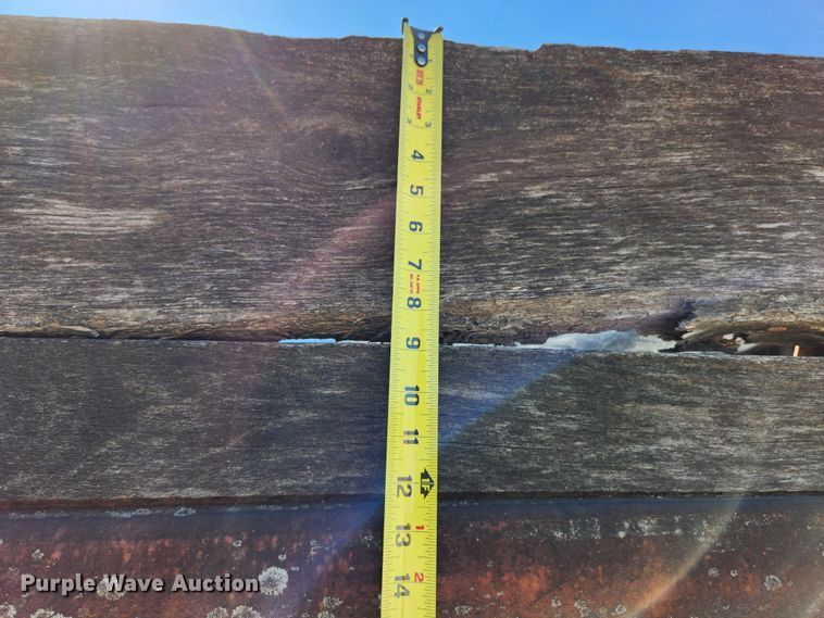 image for item MK9405 2018 Shop built  end dump pup trailer