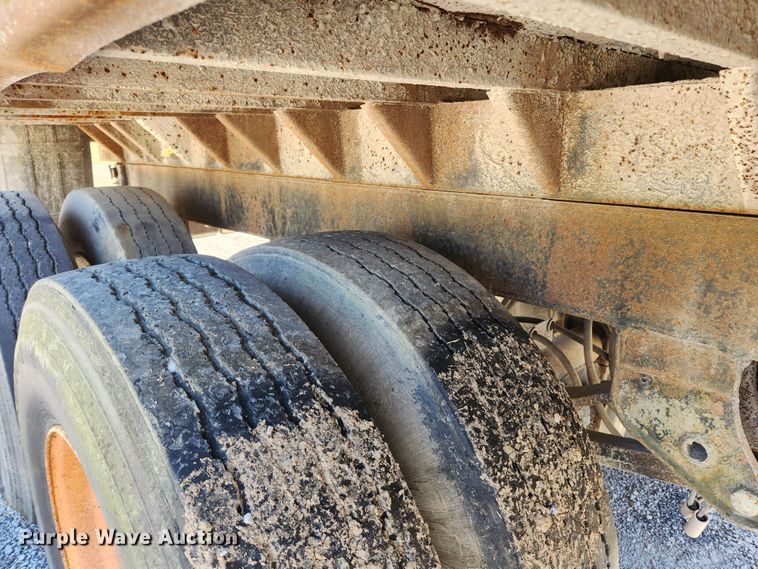 image for item MK9405 2018 Shop built  end dump pup trailer