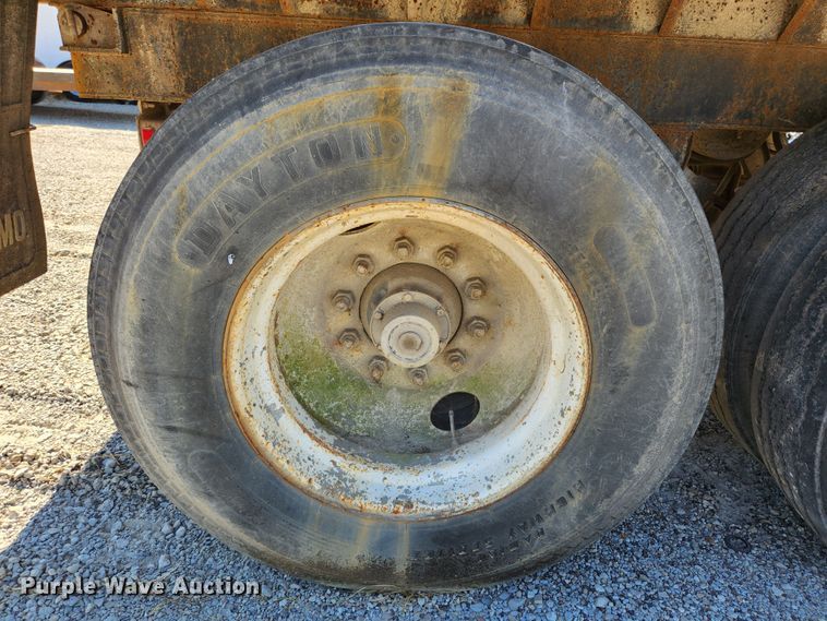 image for item MK9405 2018 Shop built  end dump pup trailer