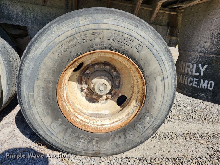 image for item MK9405 2018 Shop built  end dump pup trailer