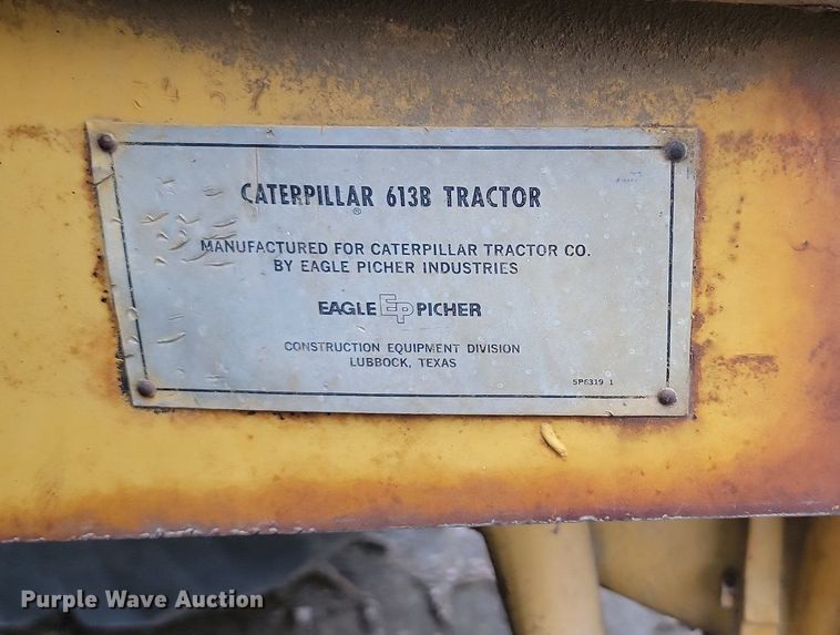 image for item ML9496 1984 Caterpillar 613B  elevating scraper