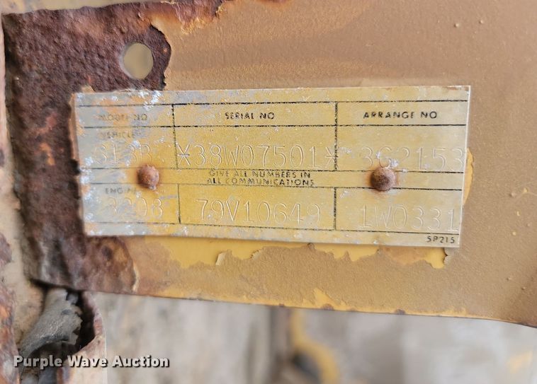 image for item ML9496 1984 Caterpillar 613B  elevating scraper