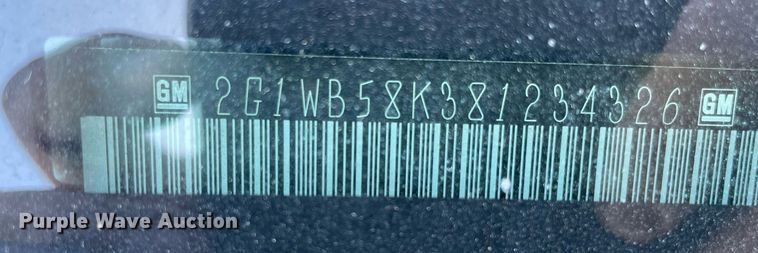 image for item MS9734 2008 Chevrolet Impala LS