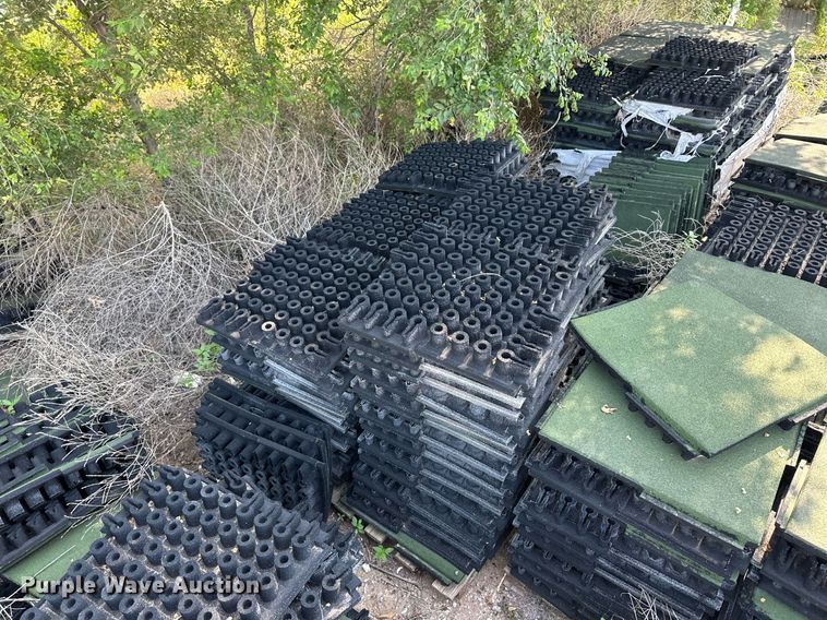 image for item MT9965 Approximately 500 inter-locking rubber playground mats