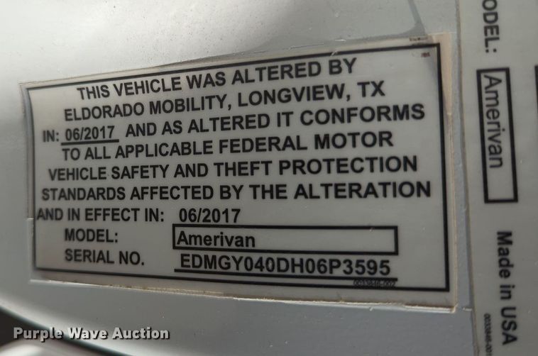 image for item MY9415 2017 Dodge Grand Caravan  handicap accessible van