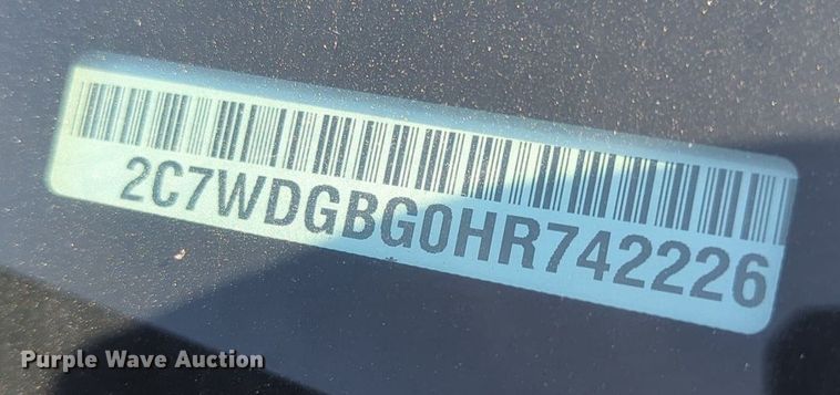 image for item MY9415 2017 Dodge Grand Caravan  handicap accessible van