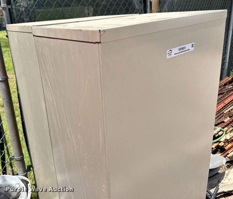 image for item NE9001 (2) four drawer filing cabinets