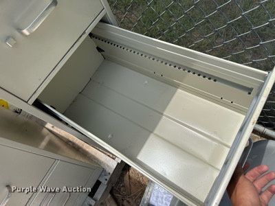 image for item NE9001 (2) four drawer filing cabinets