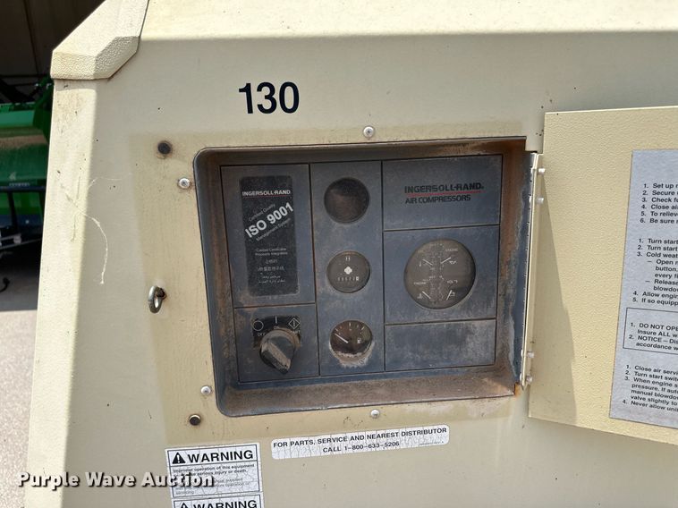 image for item NE9004 Ingersoll Rand 185  air compressor