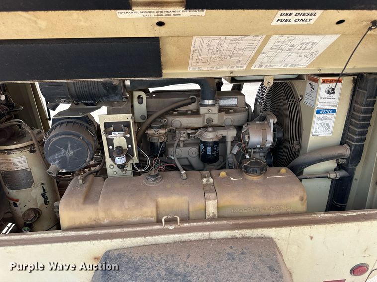image for item NE9004 Ingersoll Rand 185  air compressor