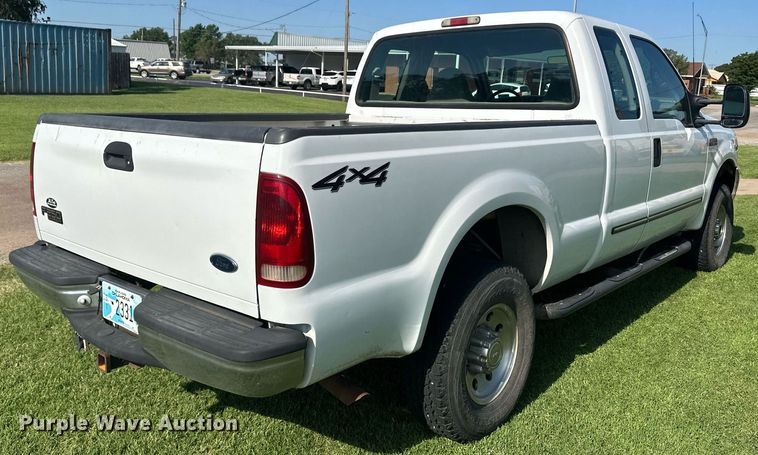 image for item NE9020 2000 Ford F250 Super Duty  SuperCab pickup truck