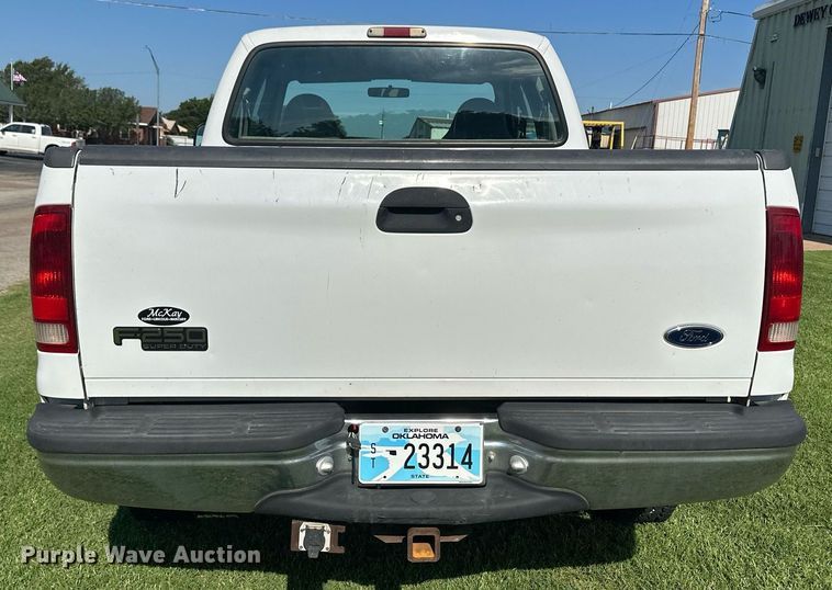 image for item NE9020 2000 Ford F250 Super Duty  SuperCab pickup truck