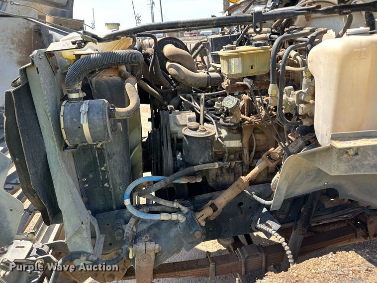 image for item NE9022 1995 Ford F700  dump flatbed truck