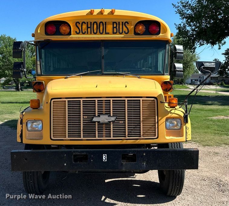 image for item NP9760 1998 Blue Bird  school bus