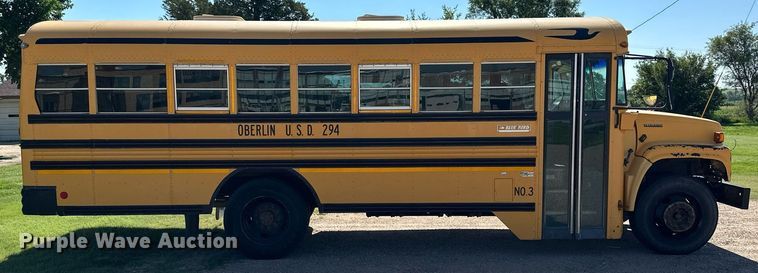 image for item NP9760 1998 Blue Bird  school bus