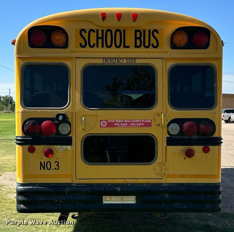 image for item NP9760 1998 Blue Bird  school bus
