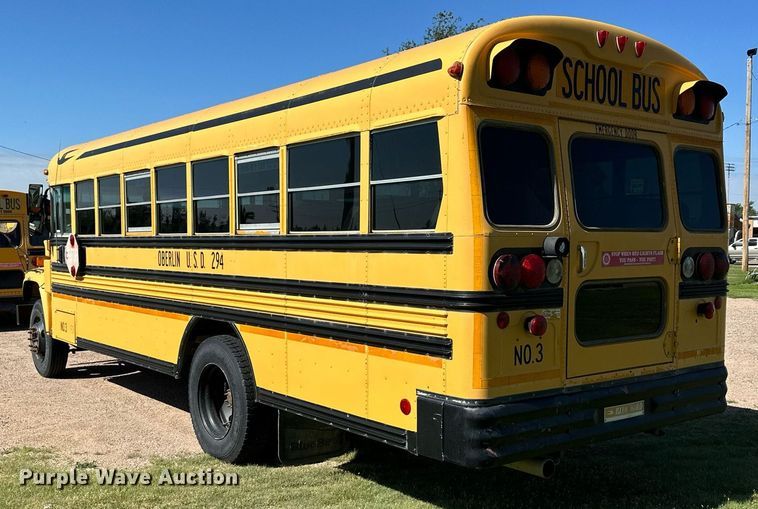 image for item NP9760 1998 Blue Bird  school bus