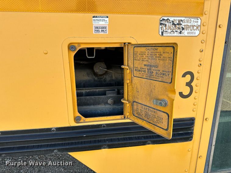 image for item NP9760 1998 Blue Bird  school bus