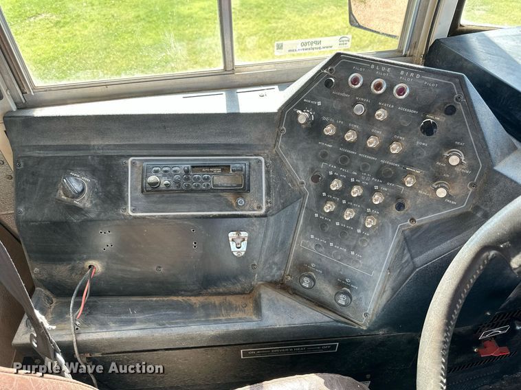 image for item NP9760 1998 Blue Bird  school bus