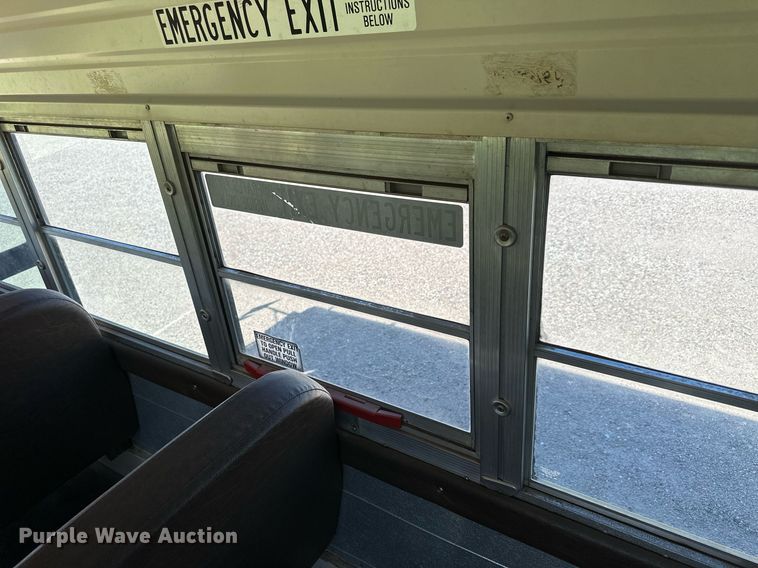 image for item NP9760 1998 Blue Bird  school bus