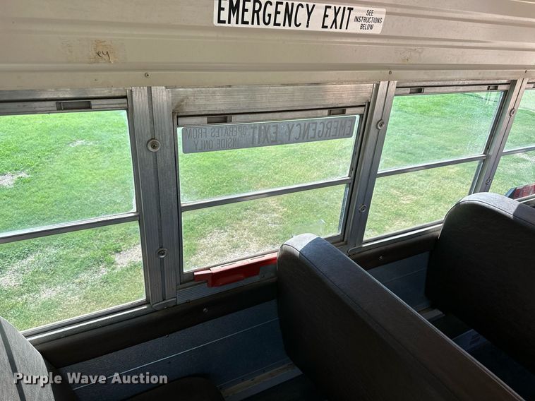 image for item NP9760 1998 Blue Bird  school bus