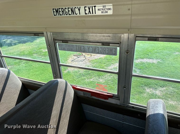 image for item NP9760 1998 Blue Bird  school bus