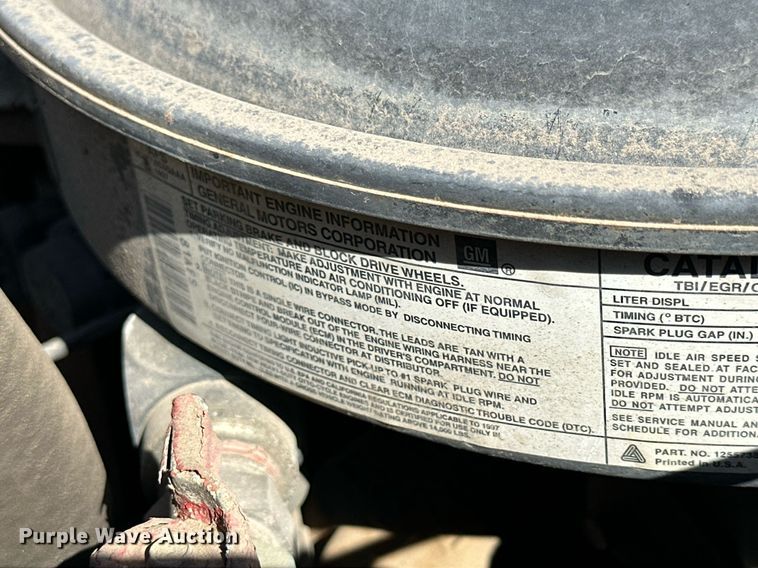 image for item NP9760 1998 Blue Bird  school bus