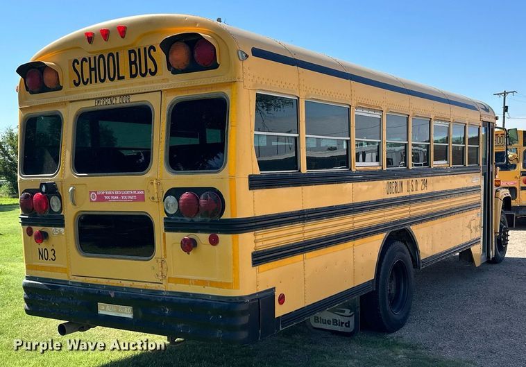image for item NP9760 1998 Blue Bird  school bus