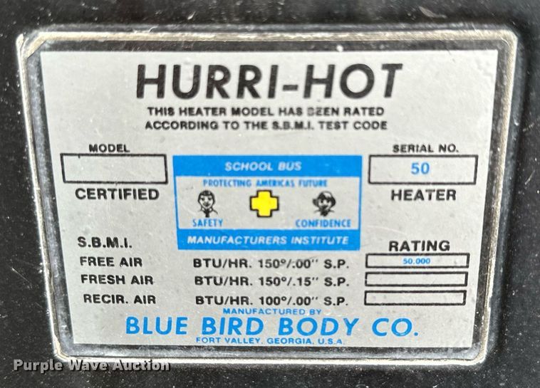 image for item NP9787 1996 International 3800  school bus