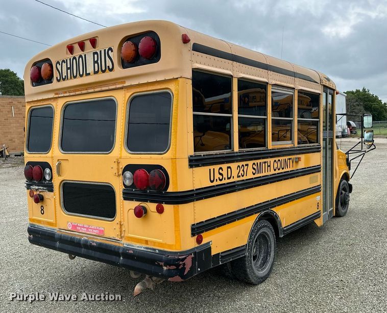 image for item NP9788 1999 Chevrolet Express 3500  school bus