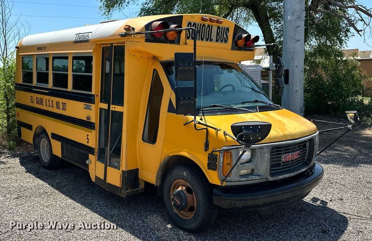 image for item NP9807 1998 GMC Savana G3500  school bus