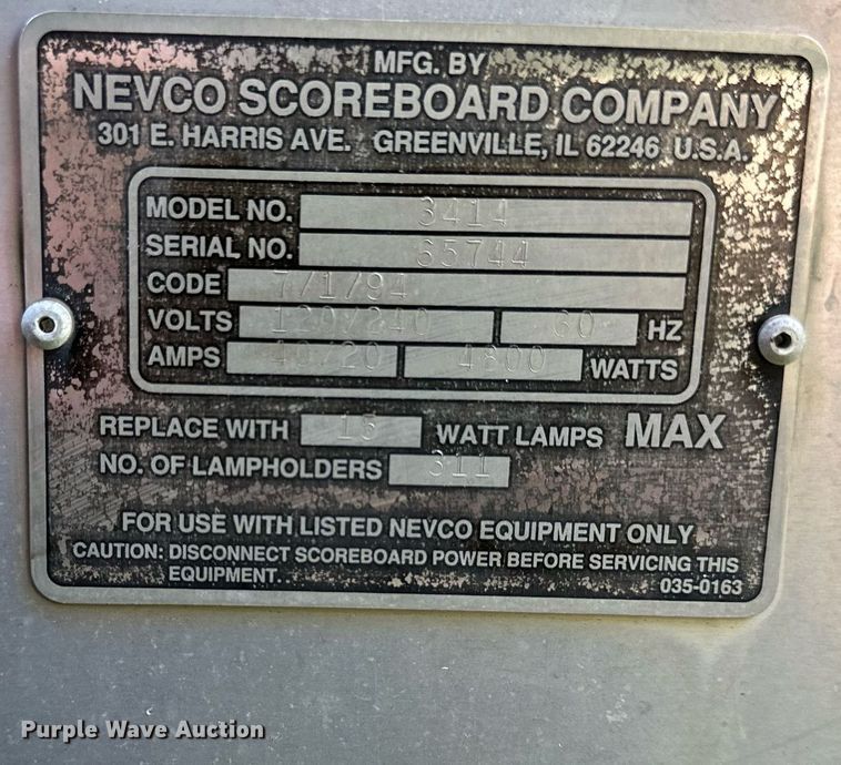 image for item NP9818 Football field equipment