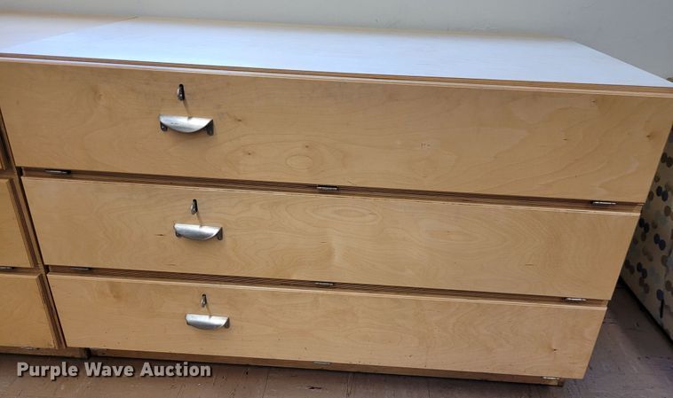 image for item NX9641 (6) storage cabinets