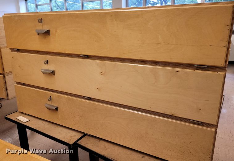 image for item NX9641 (6) storage cabinets