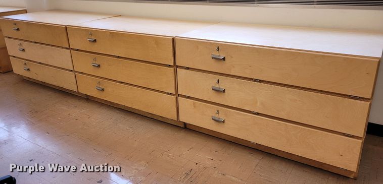 image for item NX9642 (6) storage cabinets