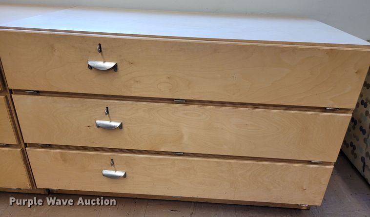 image for item NX9642 (6) storage cabinets