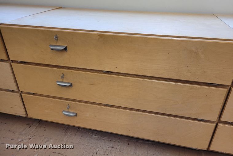 image for item NX9642 (6) storage cabinets