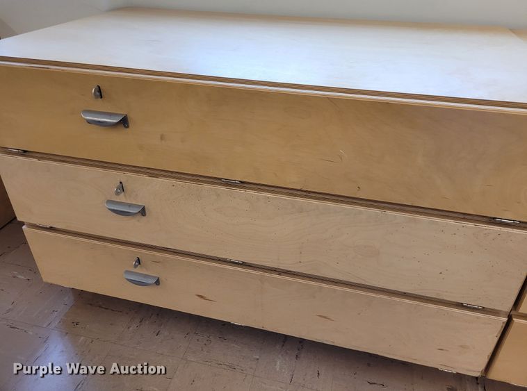 image for item NX9642 (6) storage cabinets