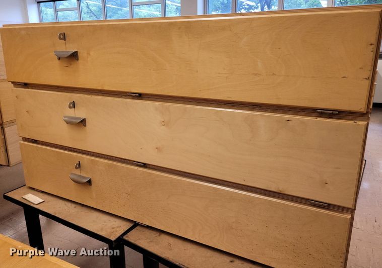 image for item NX9642 (6) storage cabinets