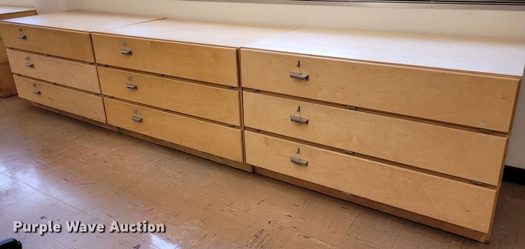 image for item NX9643 (7) storage cabinets