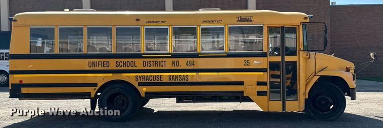 image for item NY9262 2000 Thomas  school bus