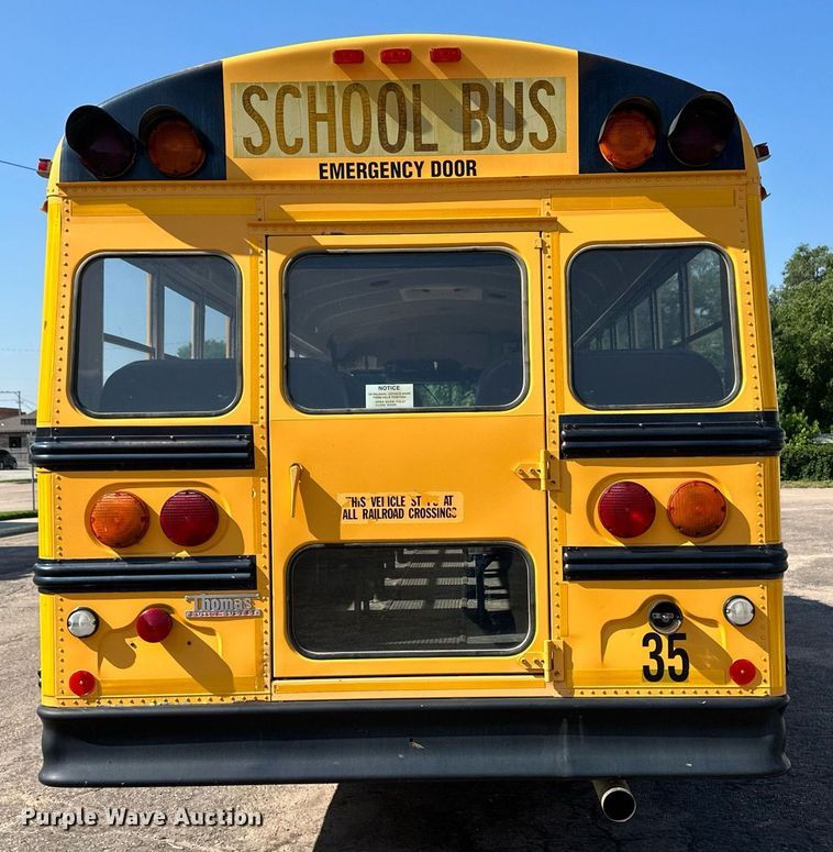 image for item NY9262 2000 Thomas  school bus