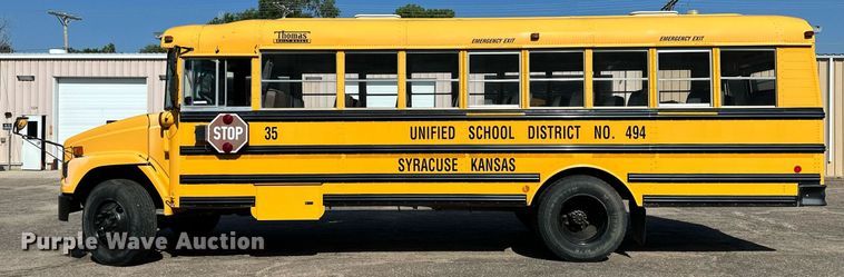 image for item NY9262 2000 Thomas  school bus