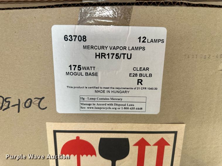 image for item NY9266 Pallet of light bulbs