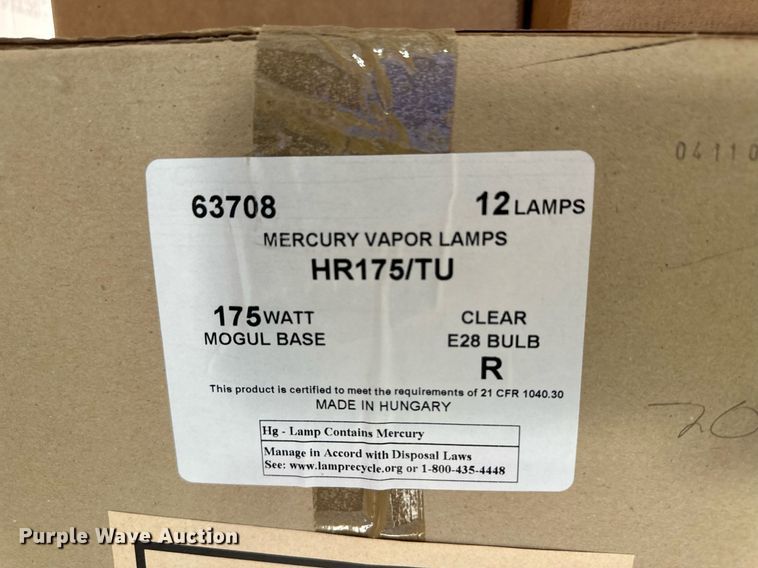 image for item NY9266 Pallet of light bulbs