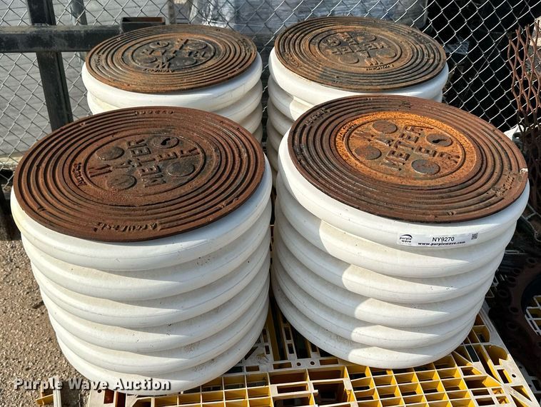 image for item NY9270 (4) plastic water meter covers