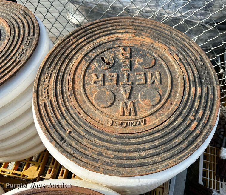 image for item NY9270 (4) plastic water meter covers