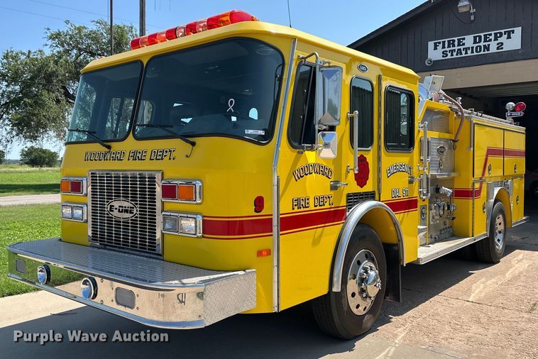 image for item NY9280 1992 E-One  pumper fire truck